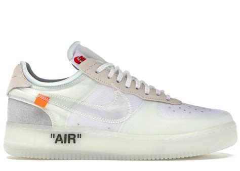 air force 1 off white shoes.